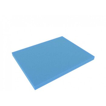FS020Bblue 345 mm x 275 mm x 20 mm Boden / Schaumstoffzuschnitt für Shadowboard blau (will be ordered for you/not a stock item)