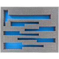 DS020Bblue 550 mm x 345 mm x 20 mm Boden / Schaumstoffzuschnitt für Shadowboard blau (wird für Sie bestellt/kein Lagerartikel)