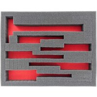 FS010Bred 345 mm x 275 mm x 10 mm Boden / Schaumstoffzuschnitt für Shadowboard rot (wird für Sie bestellt/kein Lagerartikel)