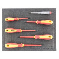 FS010Bred 345 mm x 275 mm x 10 mm Boden / Schaumstoffzuschnitt für Shadowboard rot (wird für Sie bestellt/kein Lagerartikel)