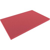 DS020Bred 550 mm x 345 mm x 20 mm Boden / Schaumstoffzuschnitt für Shadowboard rot (wird für Sie bestellt/kein Lagerartikel)