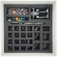 300 mm x 300 mm x 50 mm Rasterschaumstoff Würfelschaum - Feinraster 10 mm (wird für Sie bestellt/kein Lagerartikel)