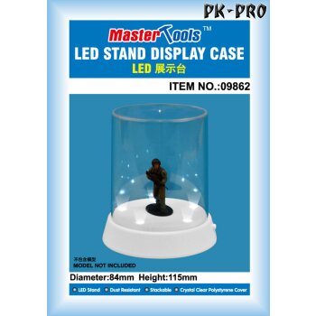 Trumpeter-Flat-Top-LED-Stand-Display-Case-(Ø84x115mm)