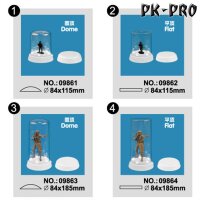 Trumpeter-Flat-Top-LED-Stand-Display-Case-(Ø84x115mm)