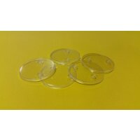 50 mm runde Bases aus Acryl (5 Stück)