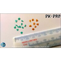 PK-Punch - Miniature-Leaf-Punch-No. 1 - (4xLeaves-Mix)