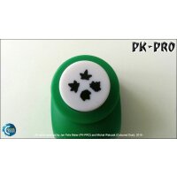 PK-Punch - Miniature-Leaf-Punch-No. 2 - (4xLeaves-Mix)