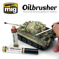A.MIG-3505 Oilbrusher Olive Green (10mL)