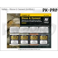 Vallejo-Pigment-Set-"Stone-&-Cement"-(4x35mL)