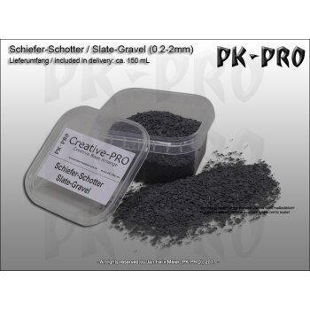 PK PRO Slate Gravel (140mL)