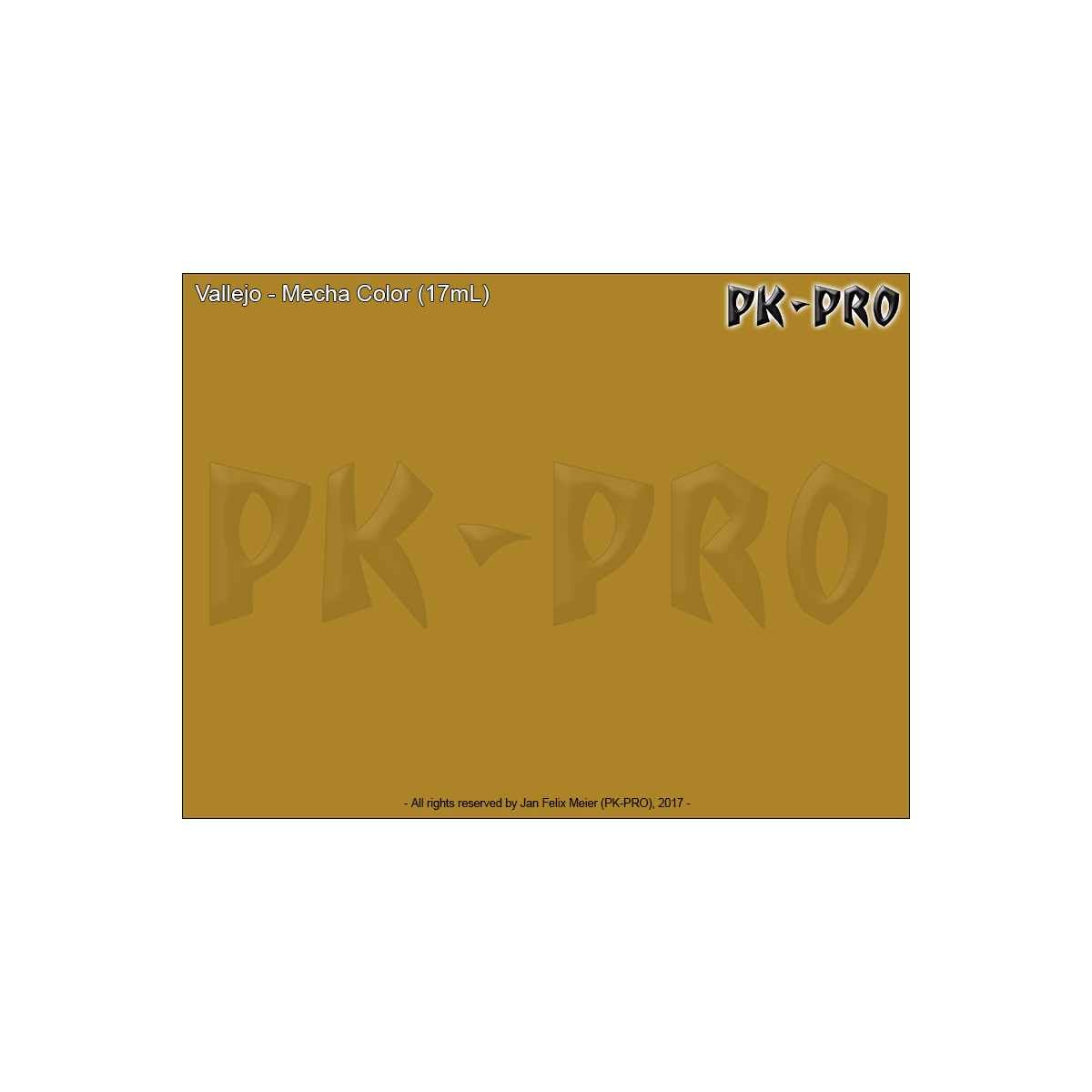 Vallejo Mecha Color 69059 Gold (17ml