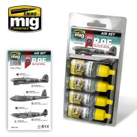 A.MIG-7214 Late WWII RAF Colors (4x17mL)