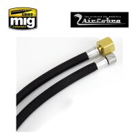 A.MIG-8655 10 Foot Braided Air Hose 1/8" x 1/4"