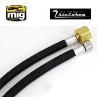 A.MIG-8655 10 Foot Braided Air Hose 1/8" x 1/4"