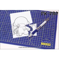 Vallejo Tool Soft Grip Craft Knife no.1 with - 11 Blade