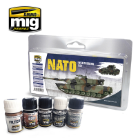 A.MIG-7446 NATO Weathering Set (5x35mL)
