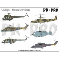 Model-Air-Set-Soviet-/-Russian-Colors-Combat-Helicopters-(8x17mL)