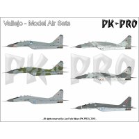 Model-Air-Set-Soviet-/-Russian-Colors-MiG-29-"Fulcrum"-(8x17mL)