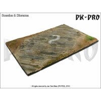 Scenics-Diorama-Bases-31x21cm-Wooden-airfield-surface