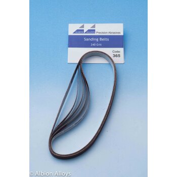 Sanding Stick Replacement Belts - 5 Belts of 240 grit