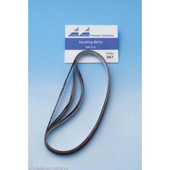 Sanding Stick Replacement Belts - 5 Belts of 400 grit