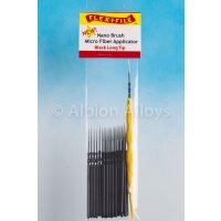 Nano Brush - Black Long Tip & Applicator Handle