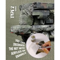 AK-8062-Regular-Camouflage-Net-Type-2-Brown-(16×23cm)