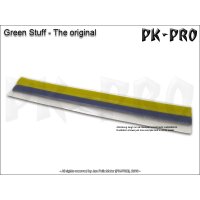 PK-Green Stuff Streifen 8" (20cm) - 2-Komponenten-Epoxy-Modelliermasse