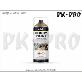 Vallejo-Hobby-Paint-Spray-Desert-Yellow-(400mL)