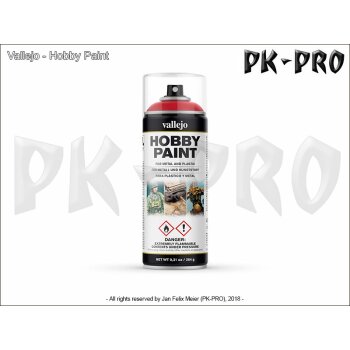 Vallejo-Hobby-Paint-Spray-Bloody-Red-(400mL)