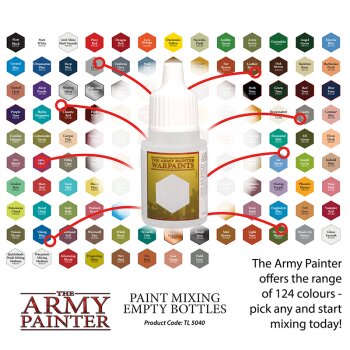 The Army Painter - Paint Mixing Empty Bottles (6x)
