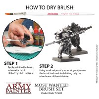 The Army Painter - Most Wanted Brush Set (3x)