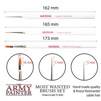 The Army Painter - Most Wanted Brush Set (3x)