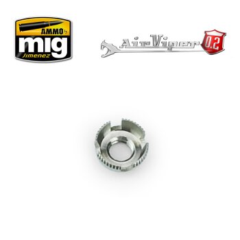 A.MIG-8668 Airviper Nozzle Cap Guard (4 Slotted Aircap Nozzle Guard Reversible)