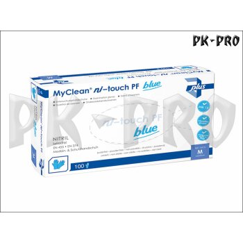 MyClean ni-touch PF Nitrile Disposable Glove Powder-Free - Size M - 100x