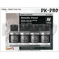 Vallejo-Metal-Color-Metallic-Panel-Set-(4x32mL)