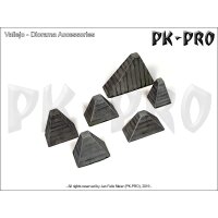 Höckerhindernis-(Anti-Tank-Barriers)-(6x)