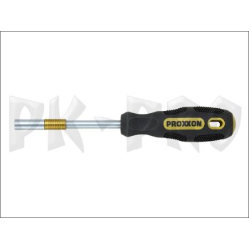 Screwdriver with 1/4" female hex spring sleeve
