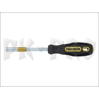 Screwdriver with 1/4" female hex spring sleeve