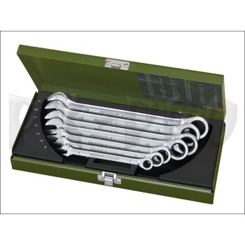 MicroSpeeder Ring spanner set, 8-10-13-16-17-18-19 mm