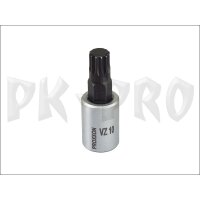3/8" spline socket VZ 10, 50 mm length
