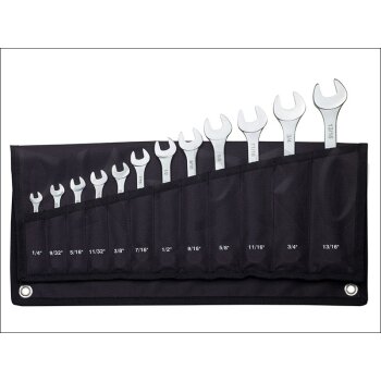 SlimLine-combination spanner set for imperial sizes (12-piece)