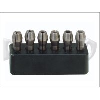 Collet set for TBH, 6 pcs.