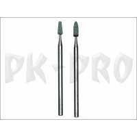 Grinding stone bit (silicon carbide), cylindrical, 2 pcs.