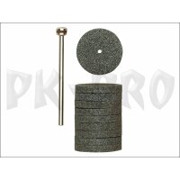 Silicon carbide grinding wheels, 22 mm, 10 pcs.