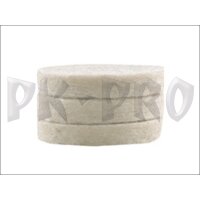 Felt polishing discs, 22 mm diameter, 10 pcs.