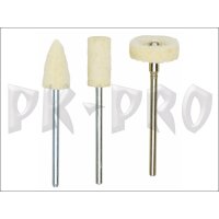 Filzpolierstift, Zylinder, 2 Stück