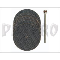 Gewebetrennscheibe, 38 mm, 5 Stück + 1 Träger