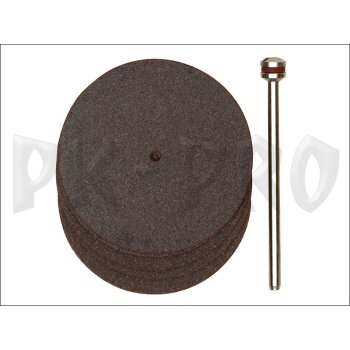 Trennscheiben, 38 mm, 5 Stück + 1 Träger