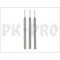 Mikro-Spiralbohrer (HSS-Stahl), 0,5 mm, 3 Stück